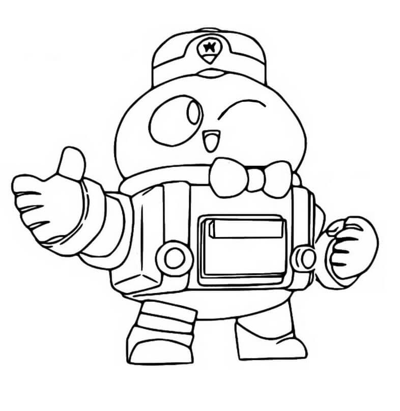 Dibujo gratuito Brawl Stars #175480 de la coleccion Videojuegos para imprimir