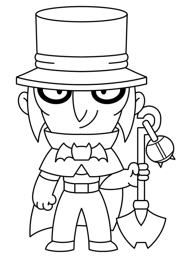 Dibujo gratuito Brawl Stars #175482 de la coleccion Videojuegos para imprimir