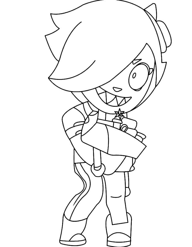 Dibujo gratuito Brawl Stars #175494 de la coleccion Videojuegos para imprimir