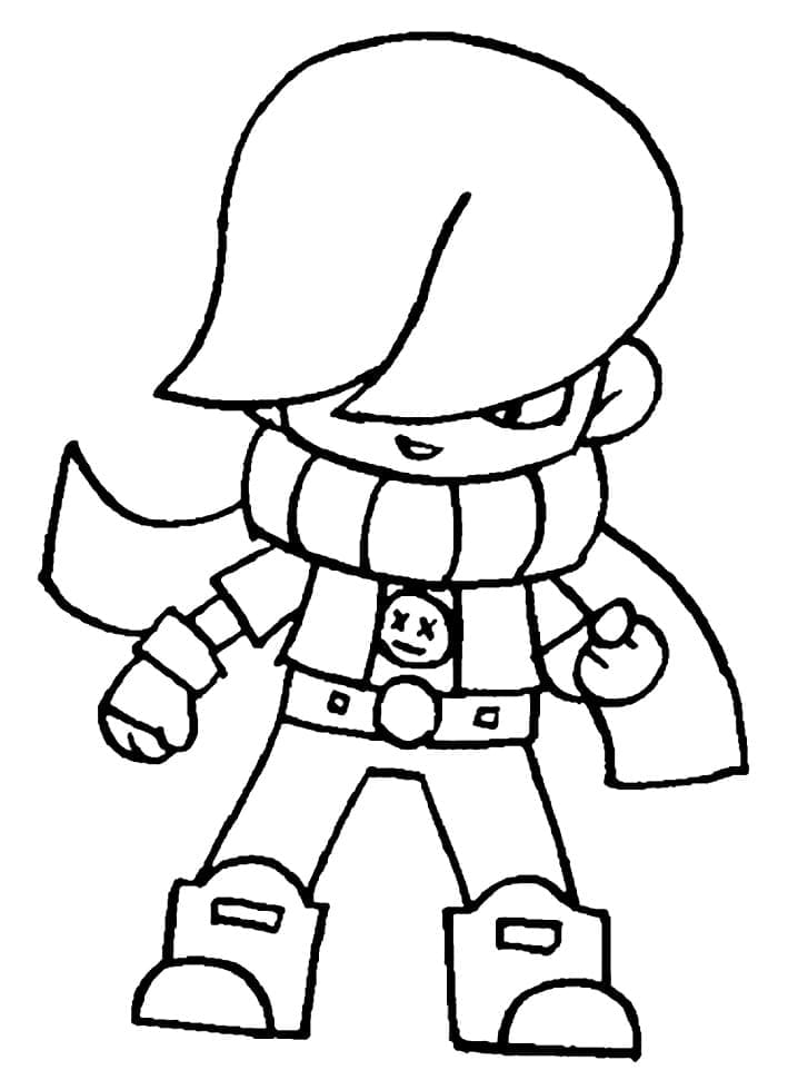 Dibujo gratuito Brawl Stars #175495 de la coleccion Videojuegos para imprimir