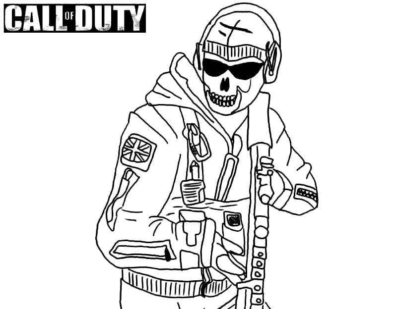 Dibujo gratuito Call of Duty #198996 de la coleccion Videojuegos para imprimir
