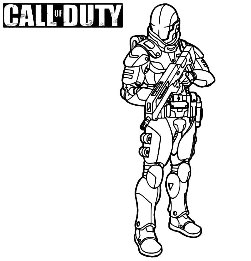Dibujo gratuito Call of Duty #198997 de la coleccion Videojuegos para imprimir