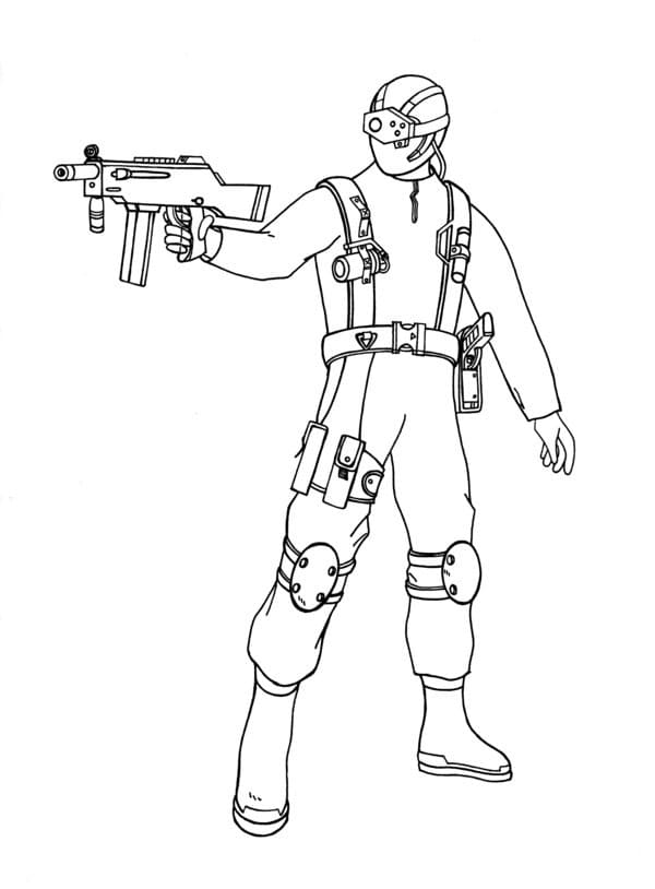 Dibujo gratuito Call of Duty #199007 de la coleccion Videojuegos para imprimir