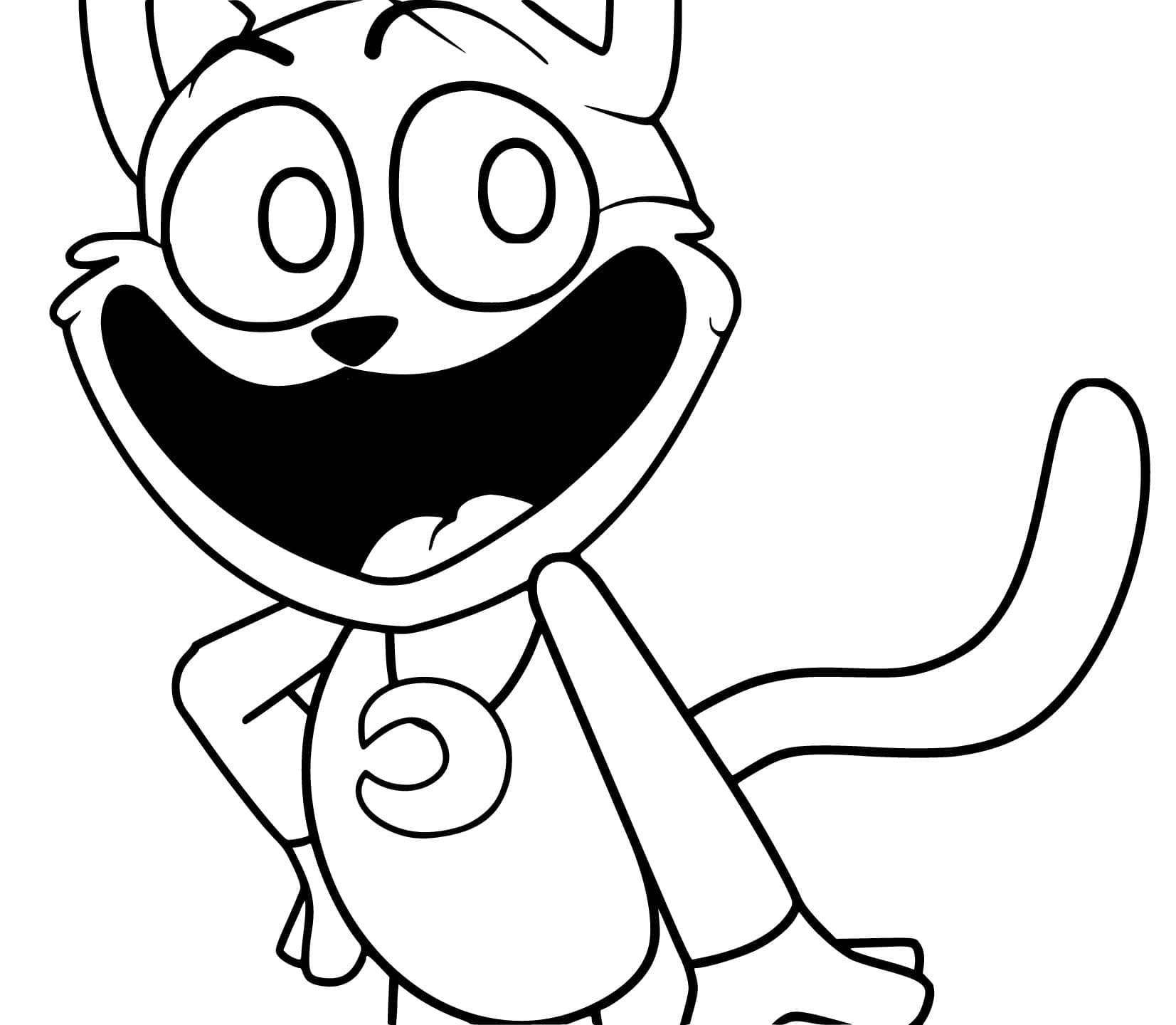 Dibujo gratuito CatNap #215316 de la coleccion Videojuegos para imprimir