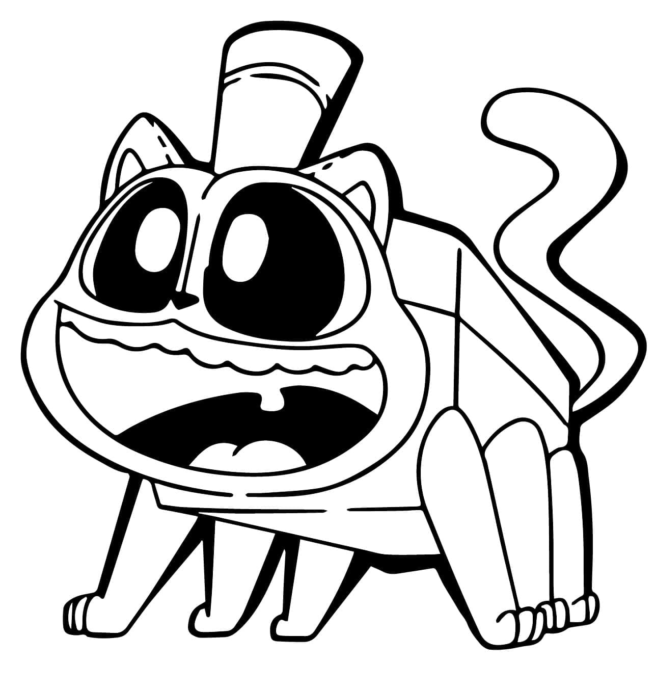 Dibujo para colorear: CatNap (Videojuegos) #215335 - Dibujos para Colorear e Imprimir Gratis