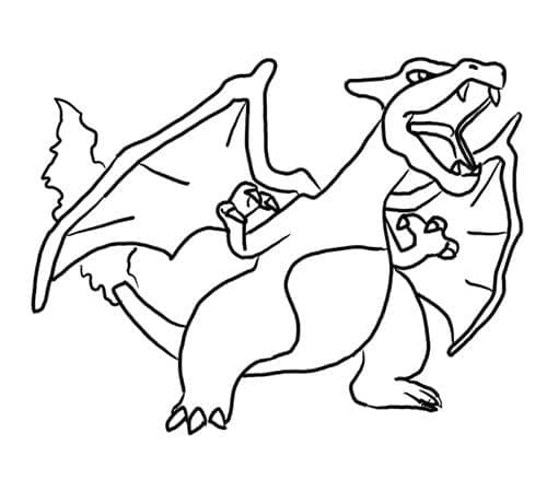 Dibujo gratuito Charizard #179549 de la coleccion Videojuegos para imprimir