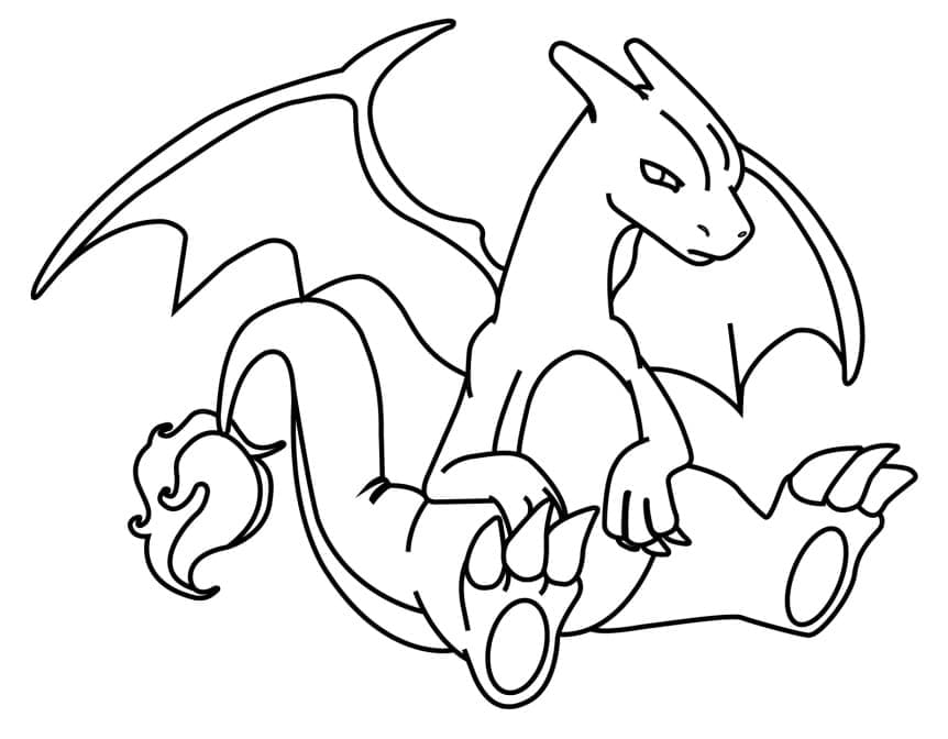 Dibujo gratuito Charizard #179561 de la coleccion Videojuegos para imprimir