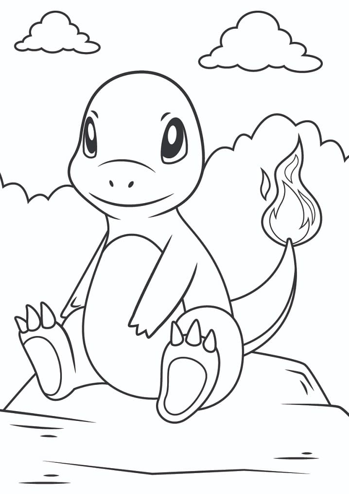 Dibujo gratuito Charmander #178742 de la coleccion Videojuegos para imprimir