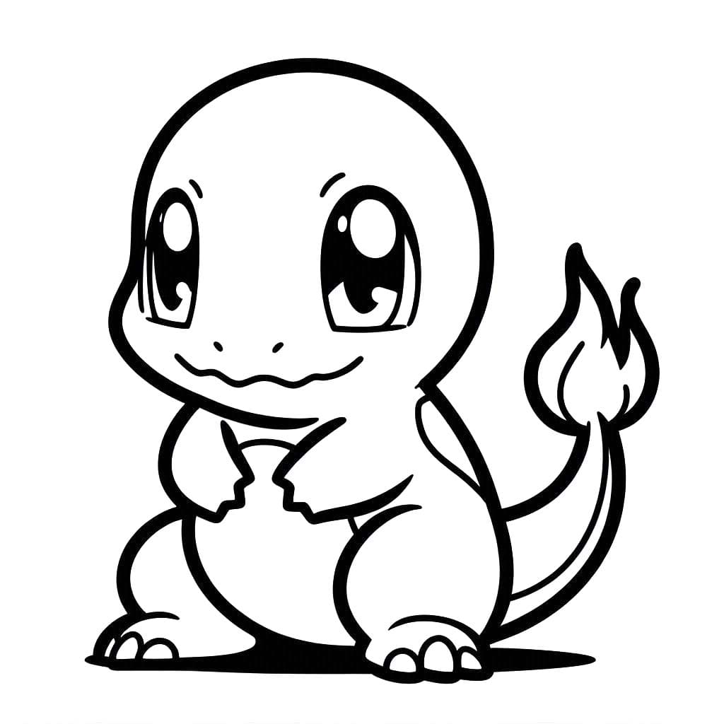 Dibujo gratuito Charmander #219019 de la coleccion Videojuegos para imprimir