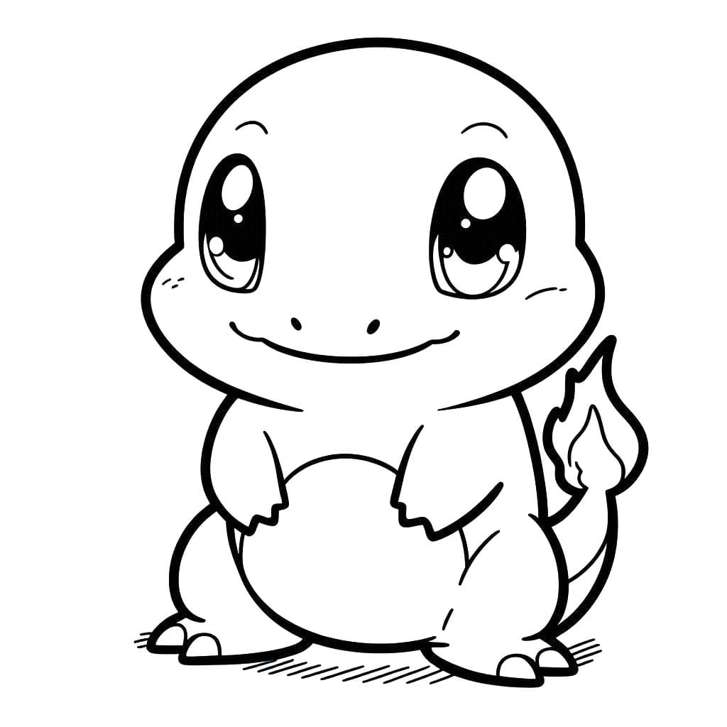 Dibujo gratuito Charmander #219022 de la coleccion Videojuegos para imprimir