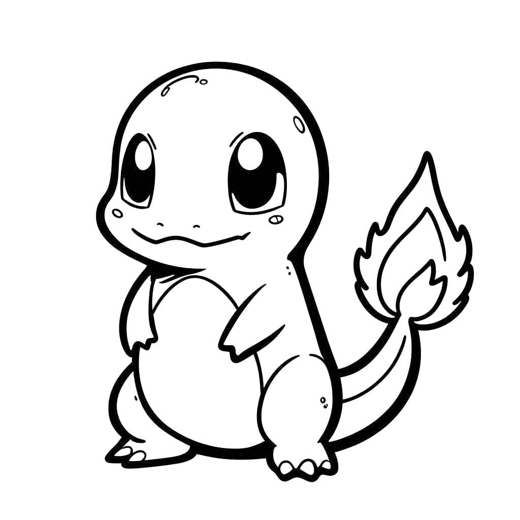 Dibujo gratuito Charmander #219024 de la coleccion Videojuegos para imprimir