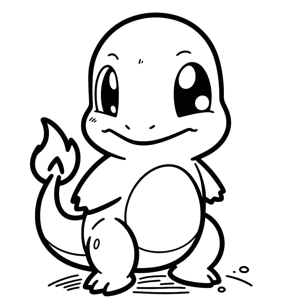 Dibujo gratuito Charmander #219034 de la coleccion Videojuegos para imprimir