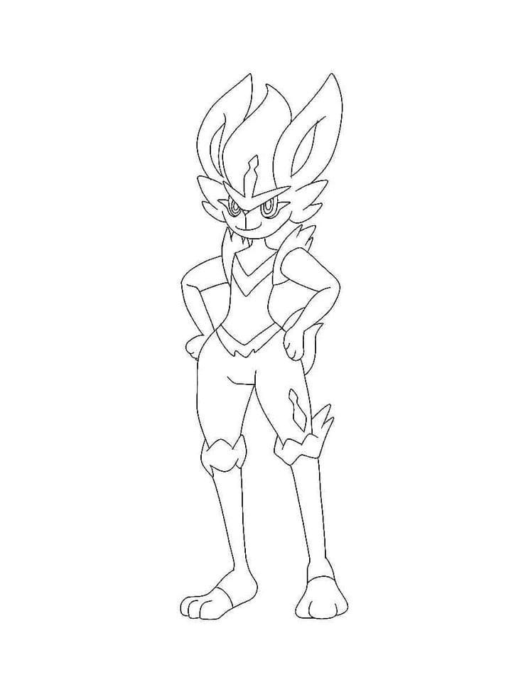 Dibujo para colorear: Cinderace (Videojuegos) #219150 - Dibujos para Colorear e Imprimir Gratis