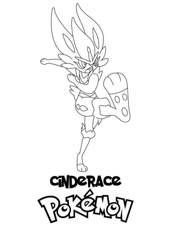 Dibujo gratuito Cinderace #219152 de la coleccion Videojuegos para imprimir