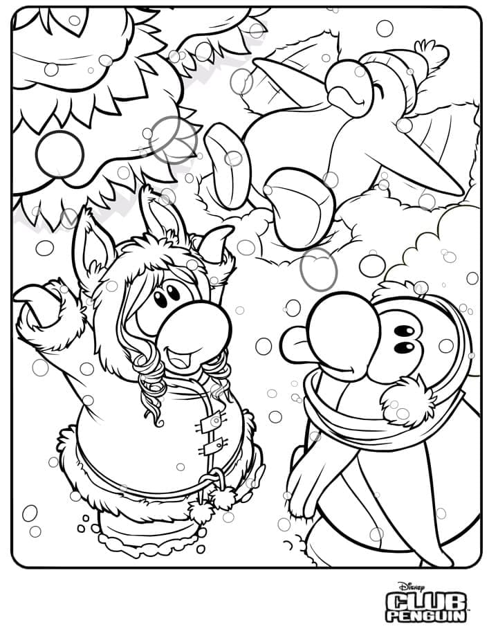 Dibujo gratuito Club Penguin #204934 de la coleccion Videojuegos para imprimir