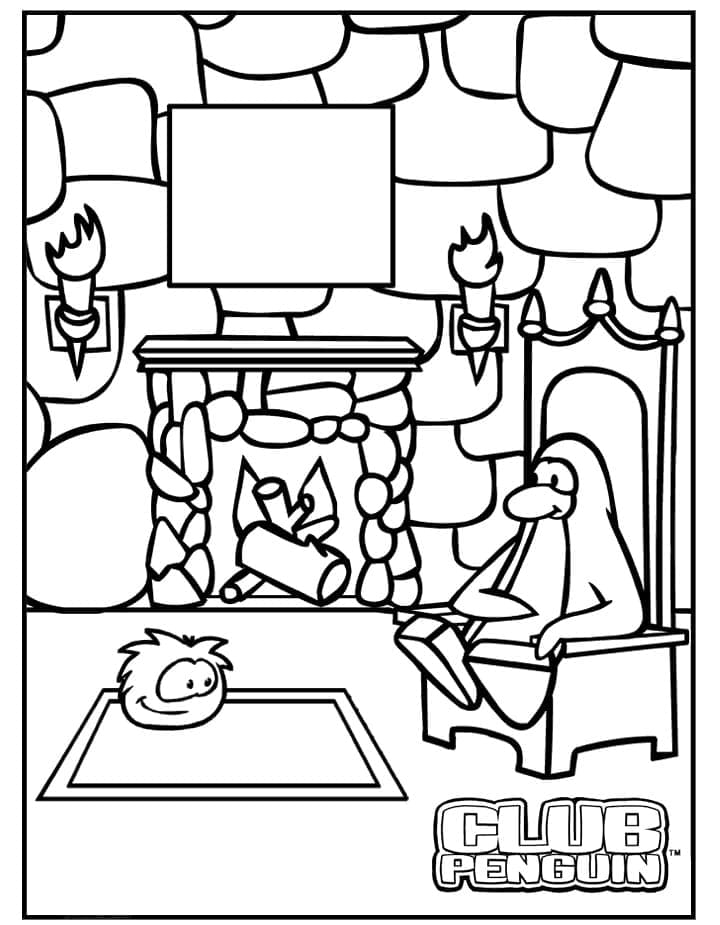 Dibujo gratuito Club Penguin #204942 de la coleccion Videojuegos para imprimir