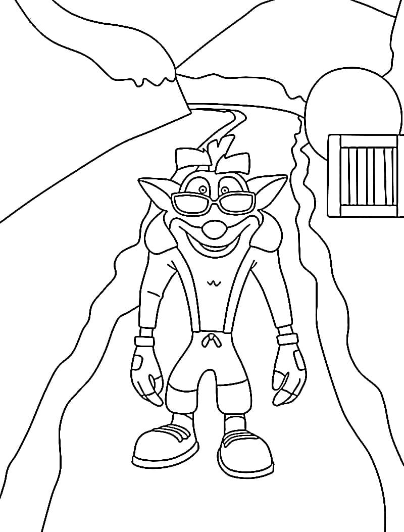 Dibujo gratuito Crash Bandicoot #219828 de la coleccion Videojuegos para imprimir