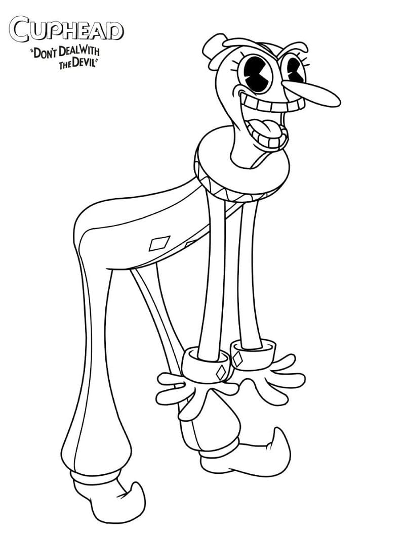 Dibujo gratuito Cuphead #185086 de la coleccion Videojuegos para imprimir