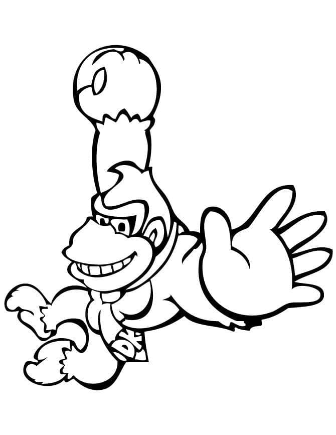 Dibujo gratuito Donkey Kong #186373 de la coleccion Videojuegos para imprimir
