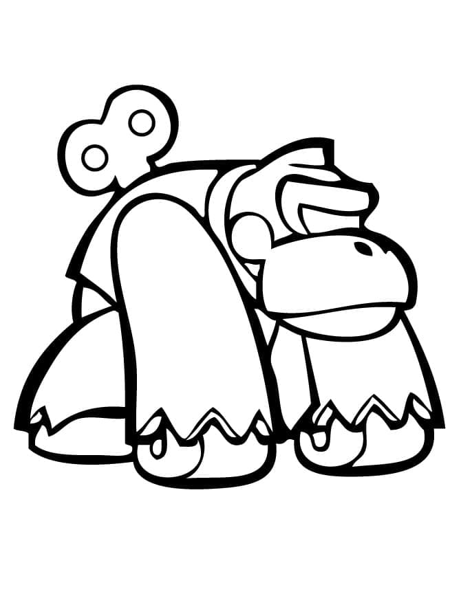 Dibujo gratuito Donkey Kong #186382 de la coleccion Videojuegos para imprimir