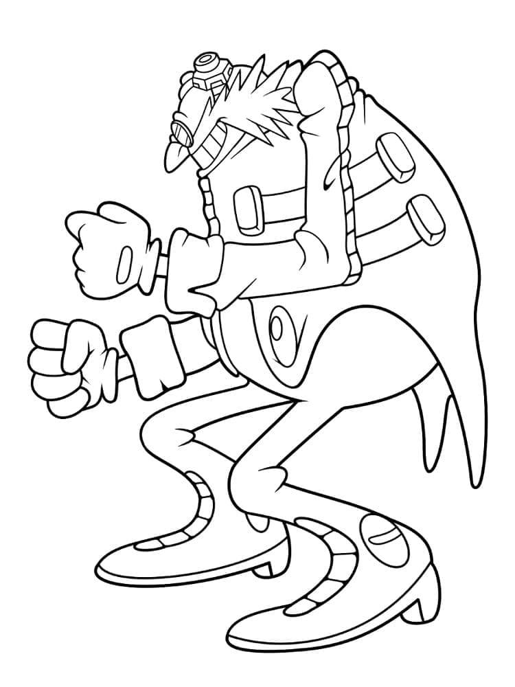 Dibujo gratuito Dr. Eggman #187990 de la coleccion Videojuegos para imprimir