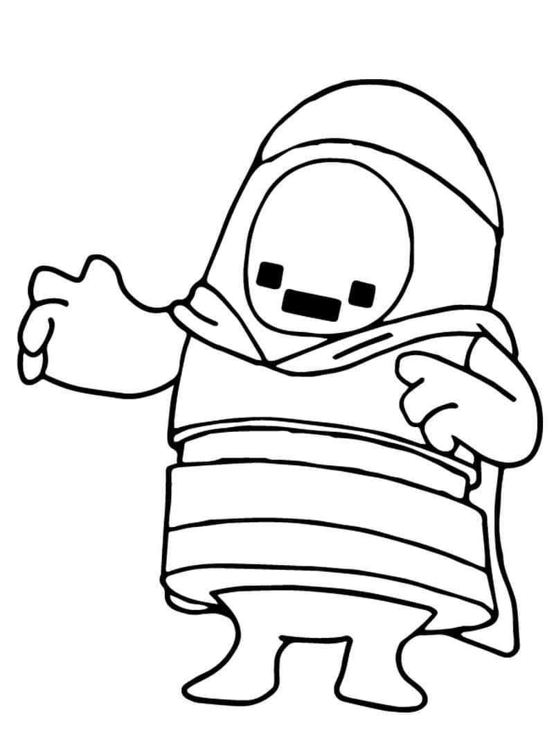 Dibujo gratuito Fall Guys #186849 de la coleccion Videojuegos para imprimir