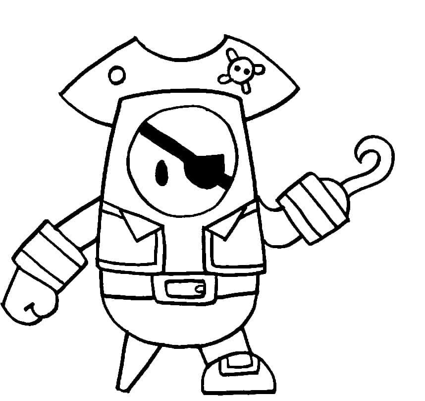 Dibujo gratuito Fall Guys #186858 de la coleccion Videojuegos para imprimir