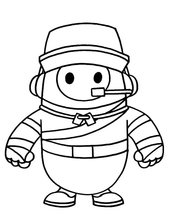 Dibujo gratuito Fall Guys #186859 de la coleccion Videojuegos para imprimir