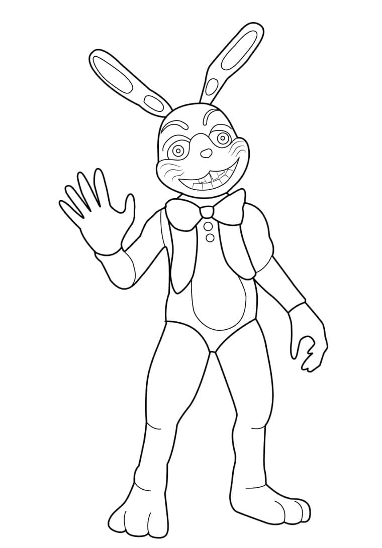 Dibujo para colorear: Five Nights at Freddy’s (FNAF) (Videojuegos) #199583 - Dibujos para Colorear e Imprimir Gratis