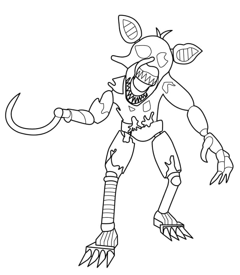 Dibujo gratuito Five Nights at Freddy’s (FNAF) #199584 de la coleccion Videojuegos para imprimir