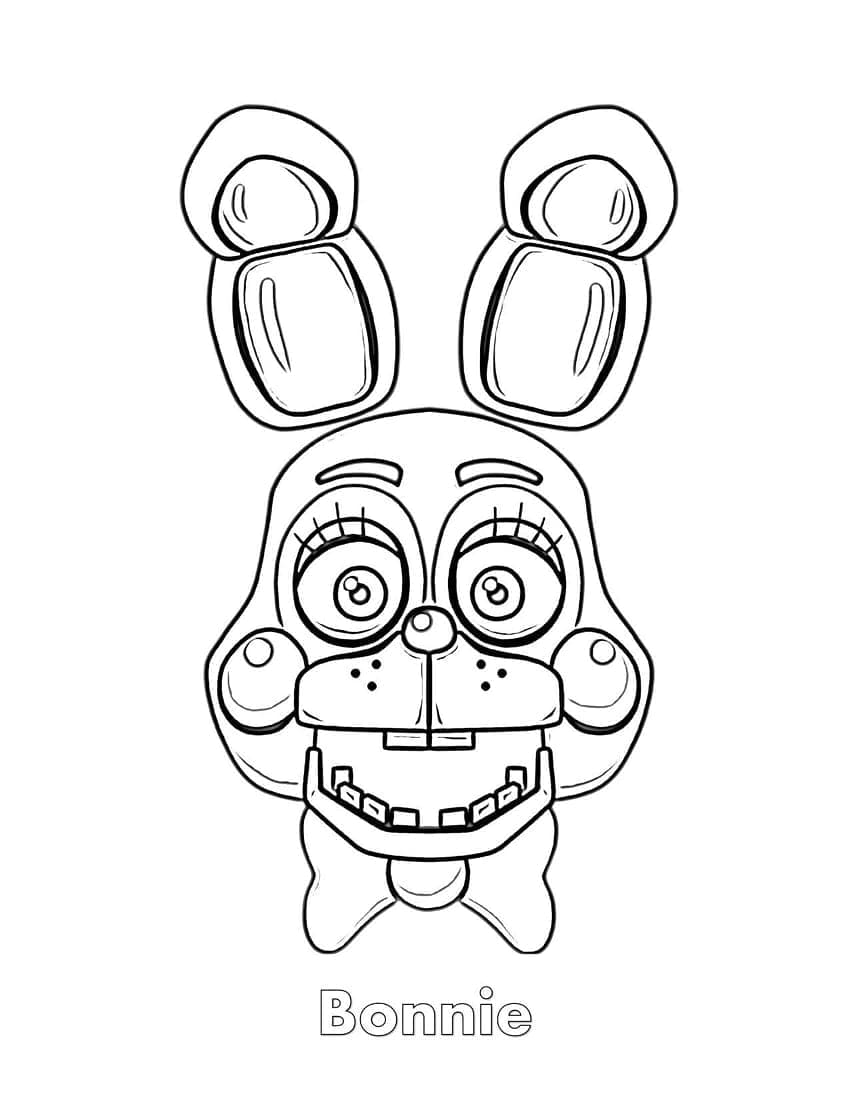 Dibujo para colorear: Five Nights at Freddy’s (FNAF) (Videojuegos) #199601 - Dibujos para Colorear e Imprimir Gratis