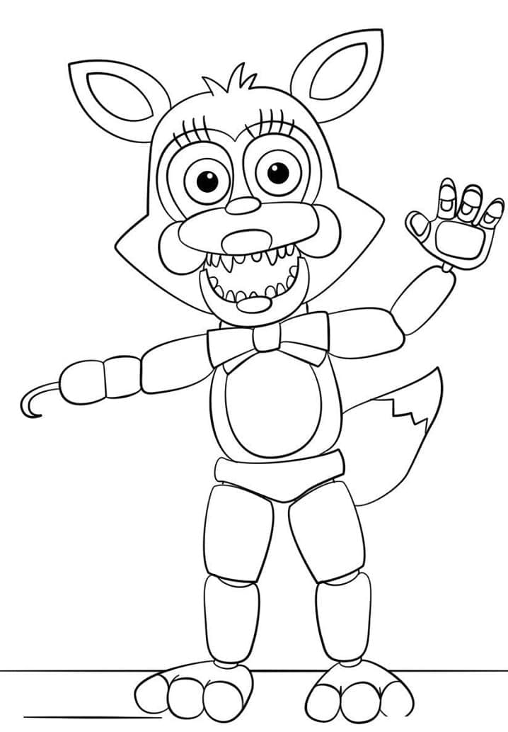 Dibujo gratuito Five Nights at Freddy’s (FNAF) #199612 de la coleccion Videojuegos para imprimir