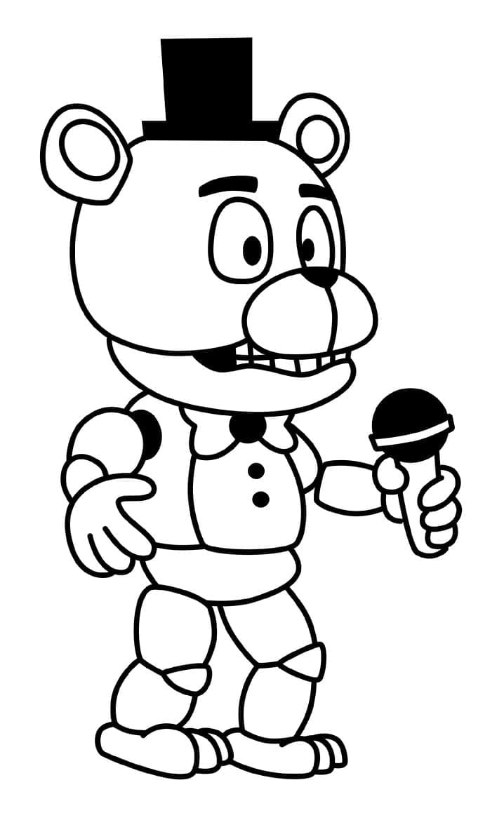 Dibujo gratuito Five Nights at Freddy’s (FNAF) #199623 de la coleccion Videojuegos para imprimir