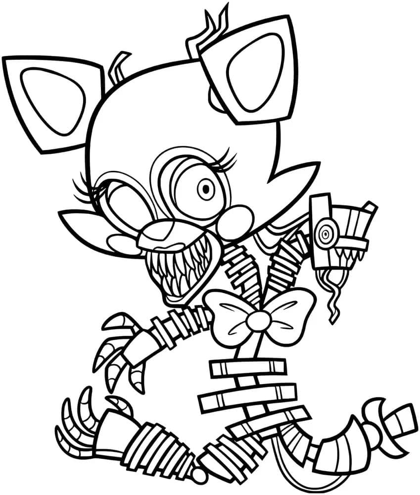 Dibujo gratuito Five Nights at Freddy’s (FNAF) #199626 de la coleccion Videojuegos para imprimir