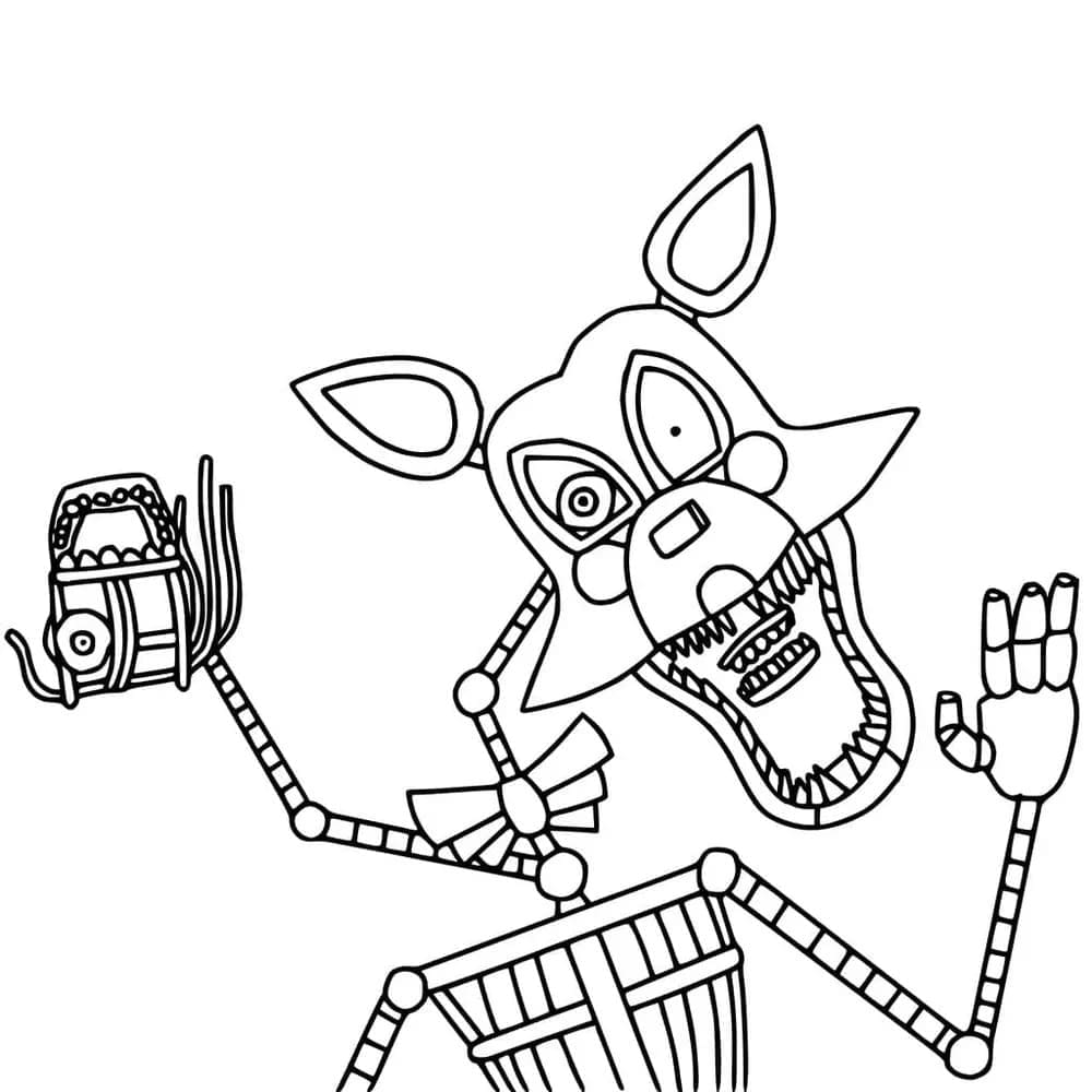 Dibujo para colorear: Five Nights at Freddy’s (FNAF) (Videojuegos) #199629 - Dibujos para Colorear e Imprimir Gratis