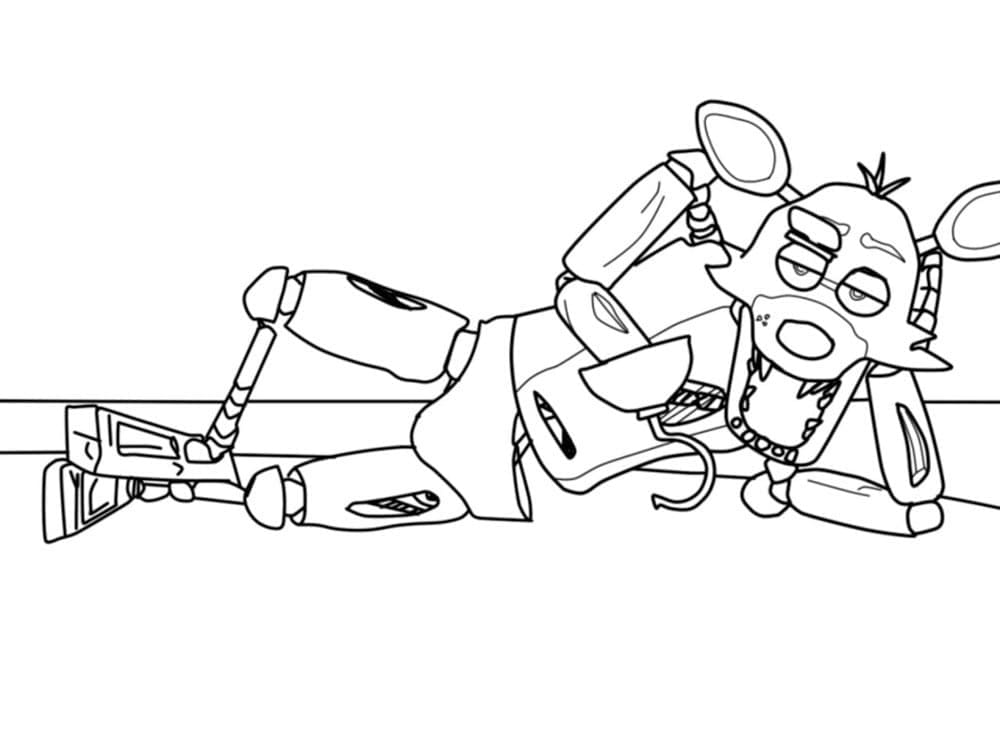 Dibujo gratuito Five Nights at Freddy’s (FNAF) #199652 de la coleccion Videojuegos para imprimir
