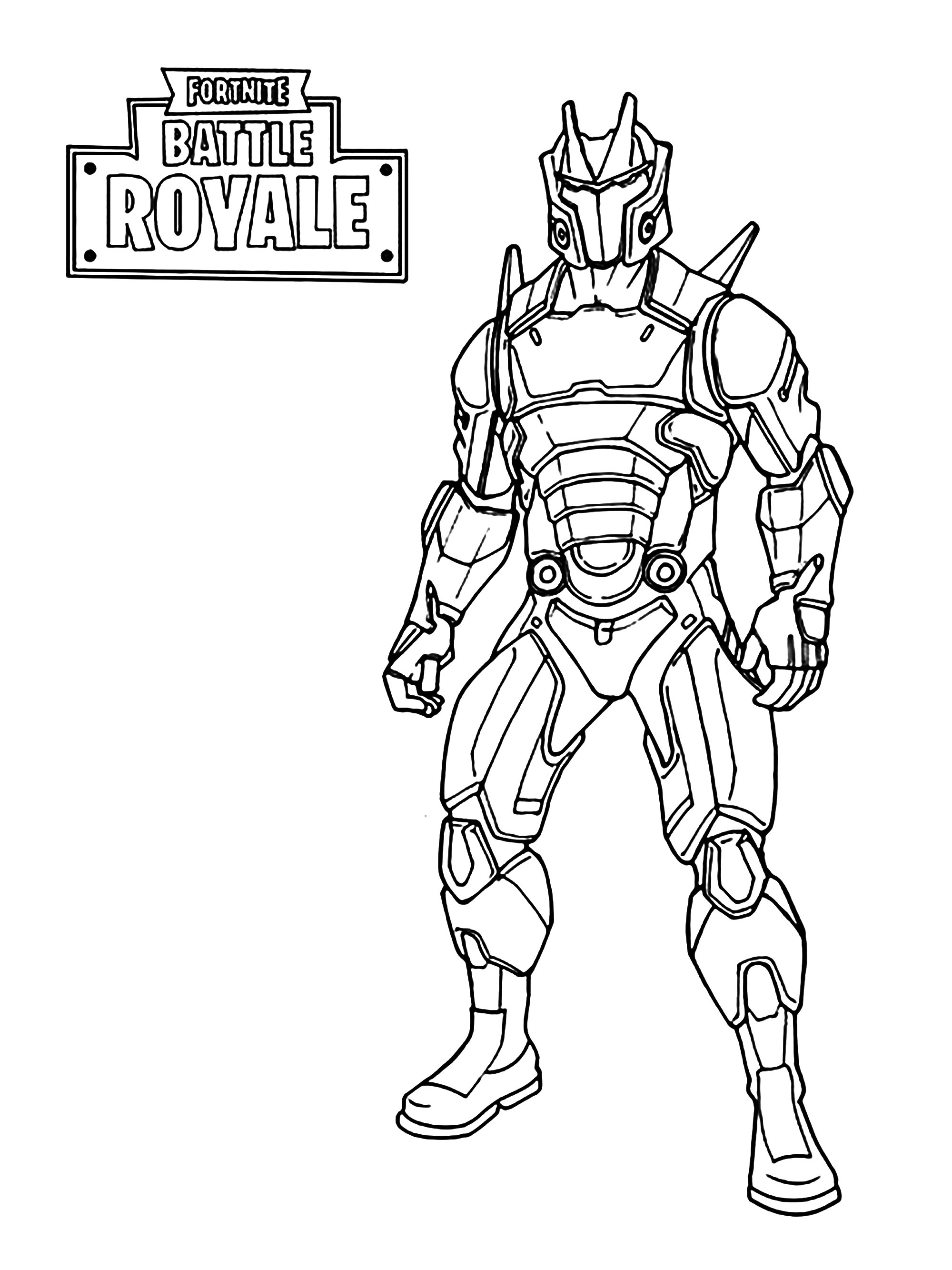 Dibujo para colorear: Fortnite (Videojuegos) #170139 - Dibujos para Colorear e Imprimir Gratis