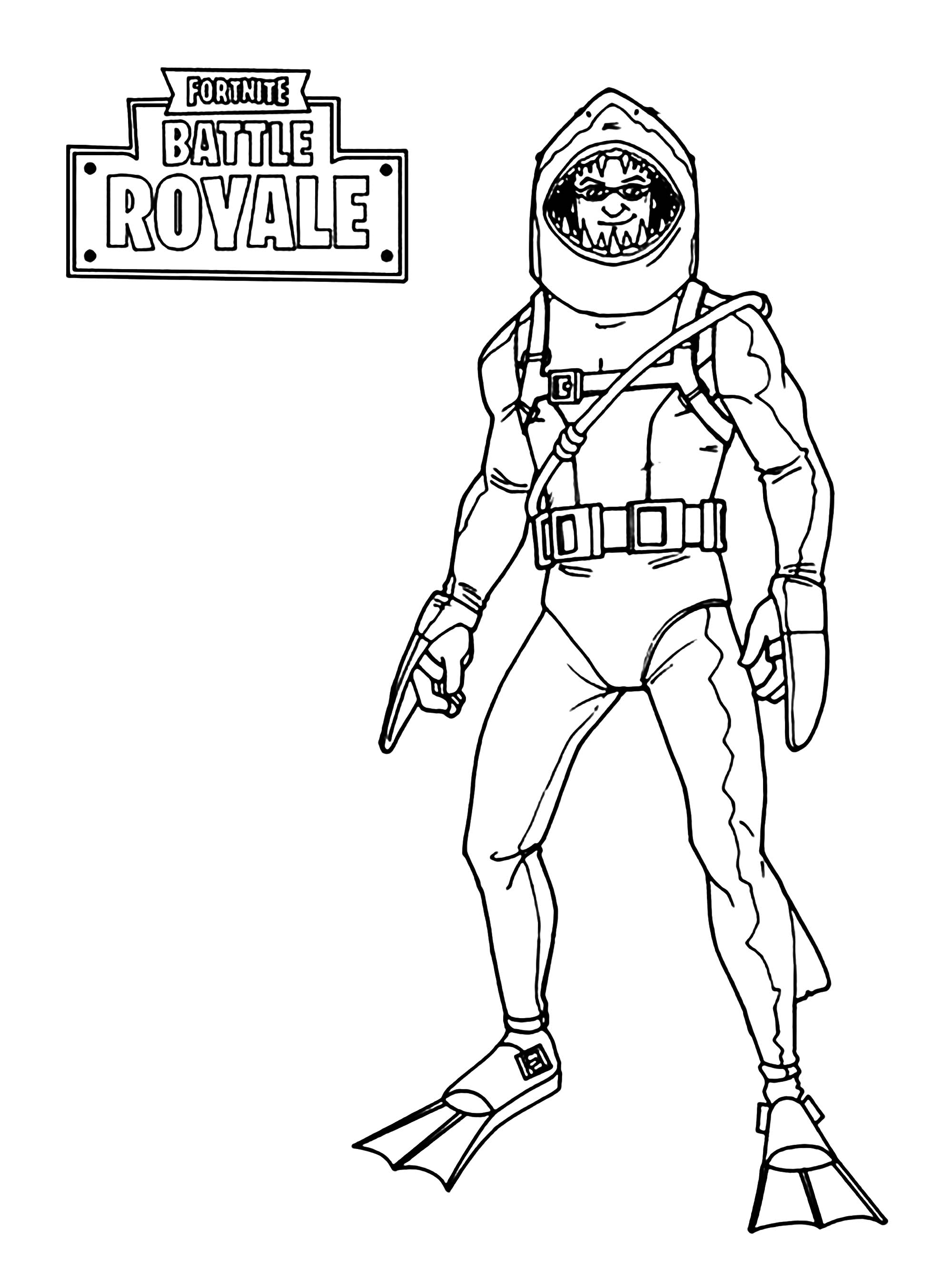 Dibujo para colorear: Fortnite (Videojuegos) #170143 - Dibujos para Colorear e Imprimir Gratis