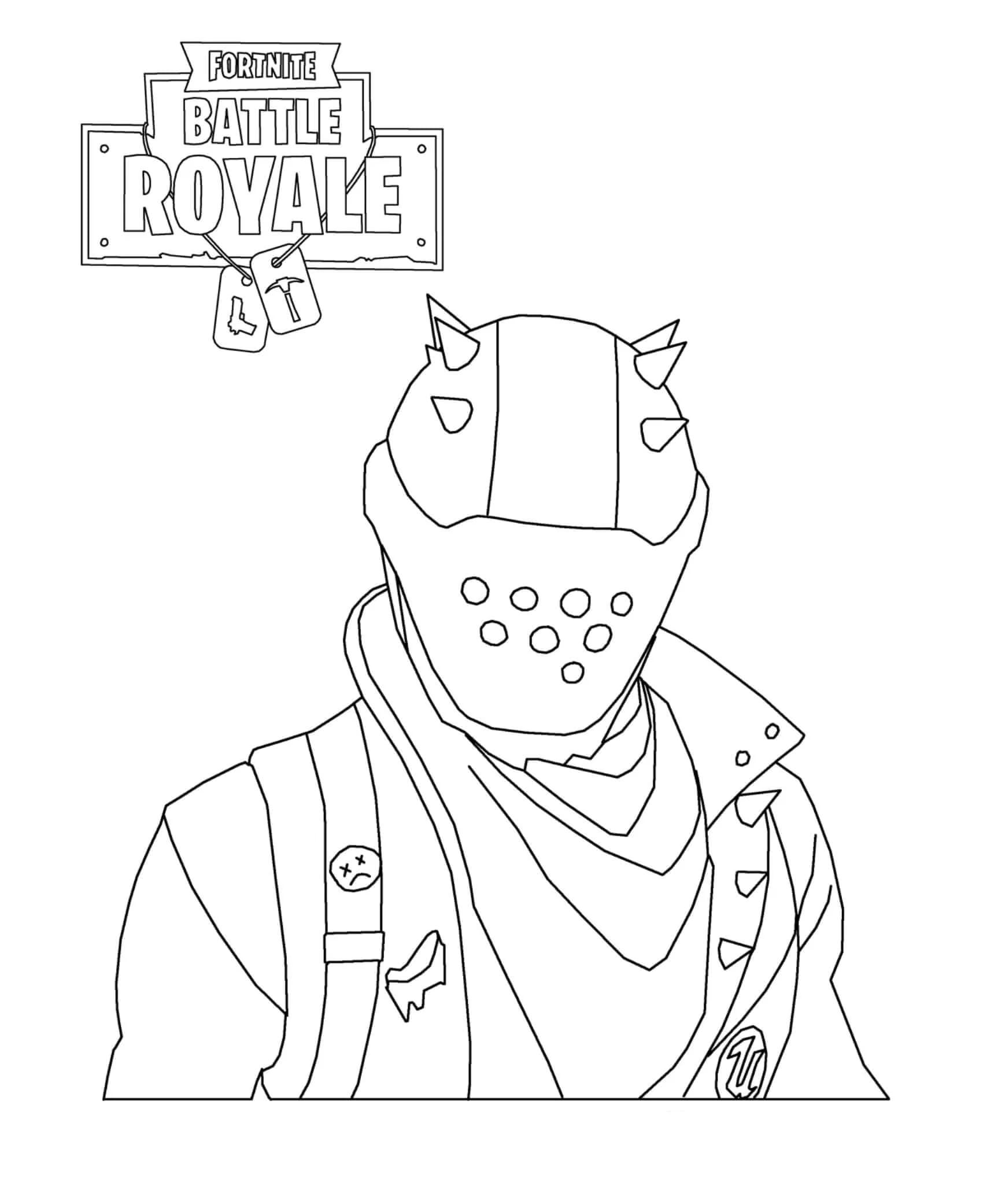 Dibujo para colorear: Fortnite (Videojuegos) #170148 - Dibujos para Colorear e Imprimir Gratis