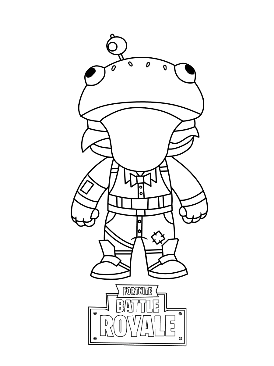 Dibujo para colorear: Fortnite (Videojuegos) #170149 - Dibujos para Colorear e Imprimir Gratis