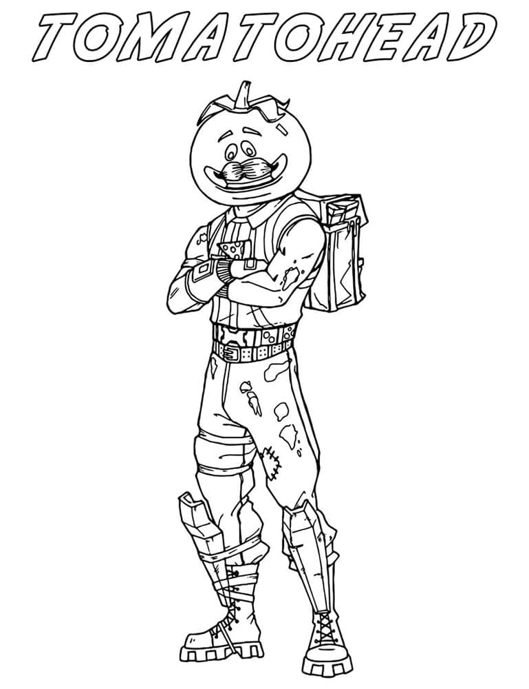 Dibujo gratuito Fortnite #173644 de la coleccion Videojuegos para imprimir