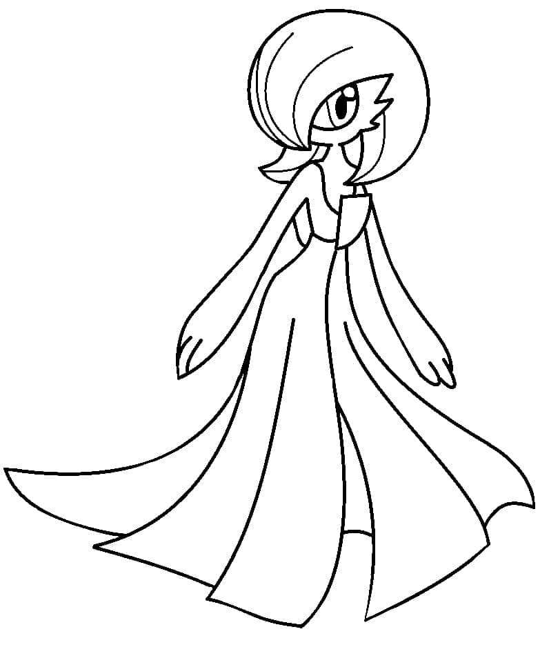 Dibujo gratuito Gardevoir #181507 de la coleccion Videojuegos para imprimir