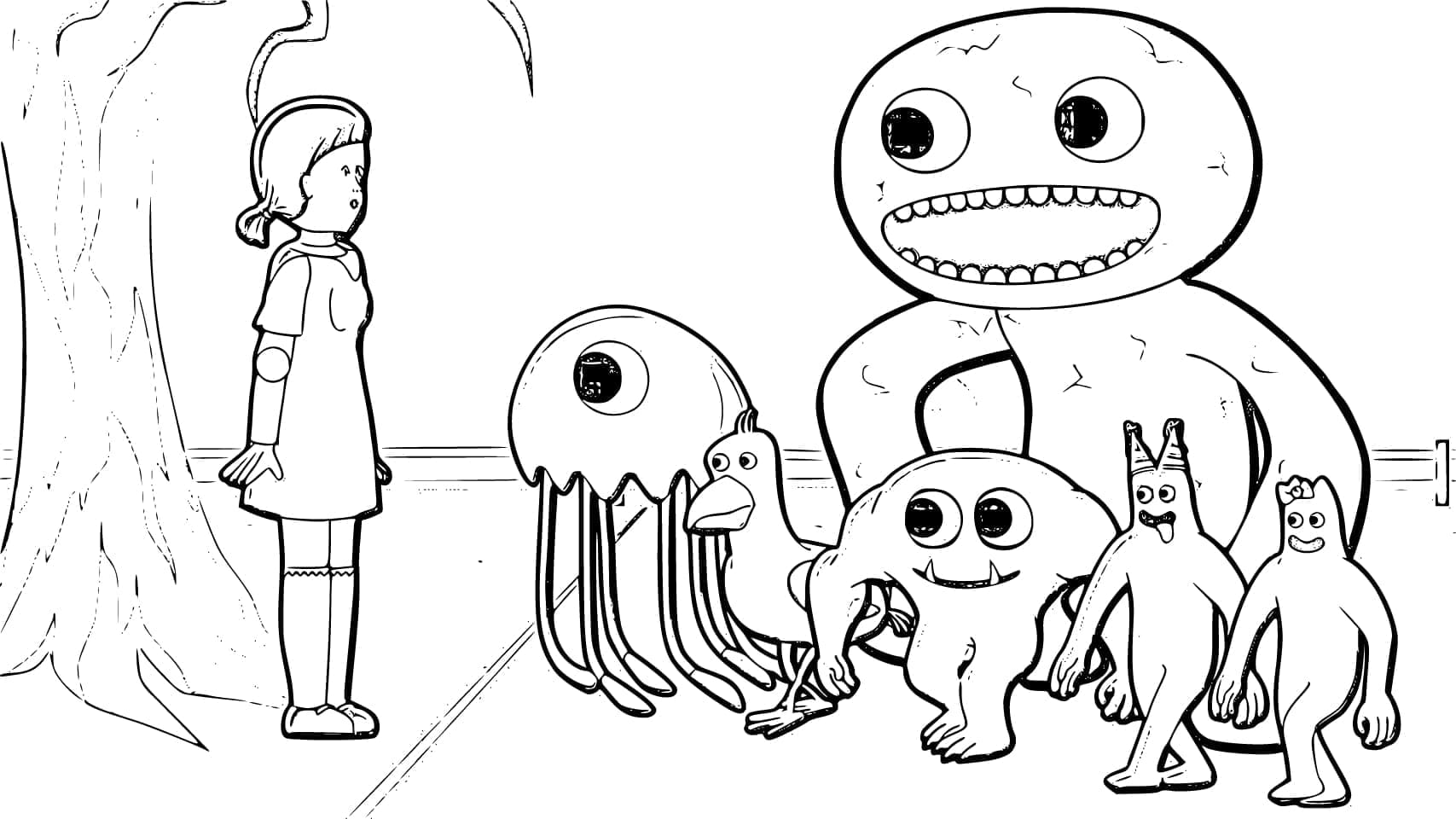 Dibujo gratuito Garten of Banban #189196 de la coleccion Videojuegos para imprimir