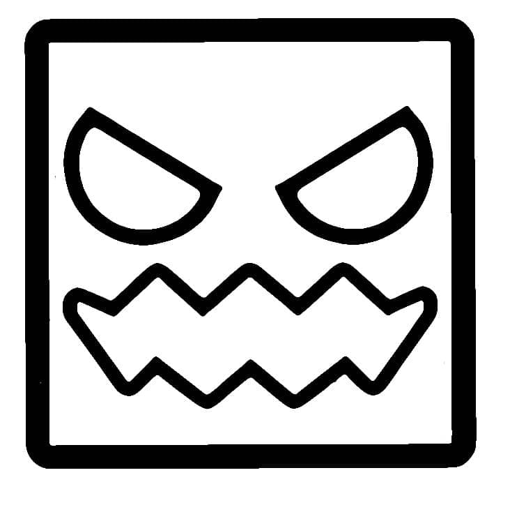Dibujo gratuito Geometry Dash #221088 de la coleccion Videojuegos para imprimir