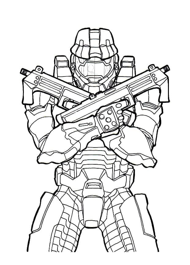 Dibujo gratuito Halo #200106 de la coleccion Videojuegos para imprimir