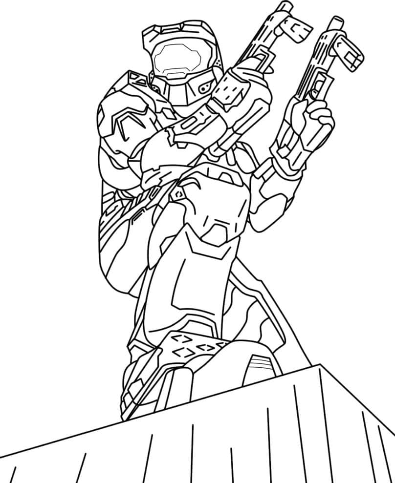 Dibujo gratuito Halo #200109 de la coleccion Videojuegos para imprimir