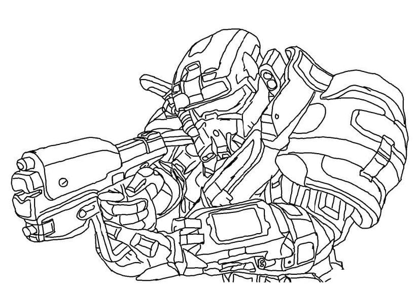 Dibujo gratuito Halo #200146 de la coleccion Videojuegos para imprimir