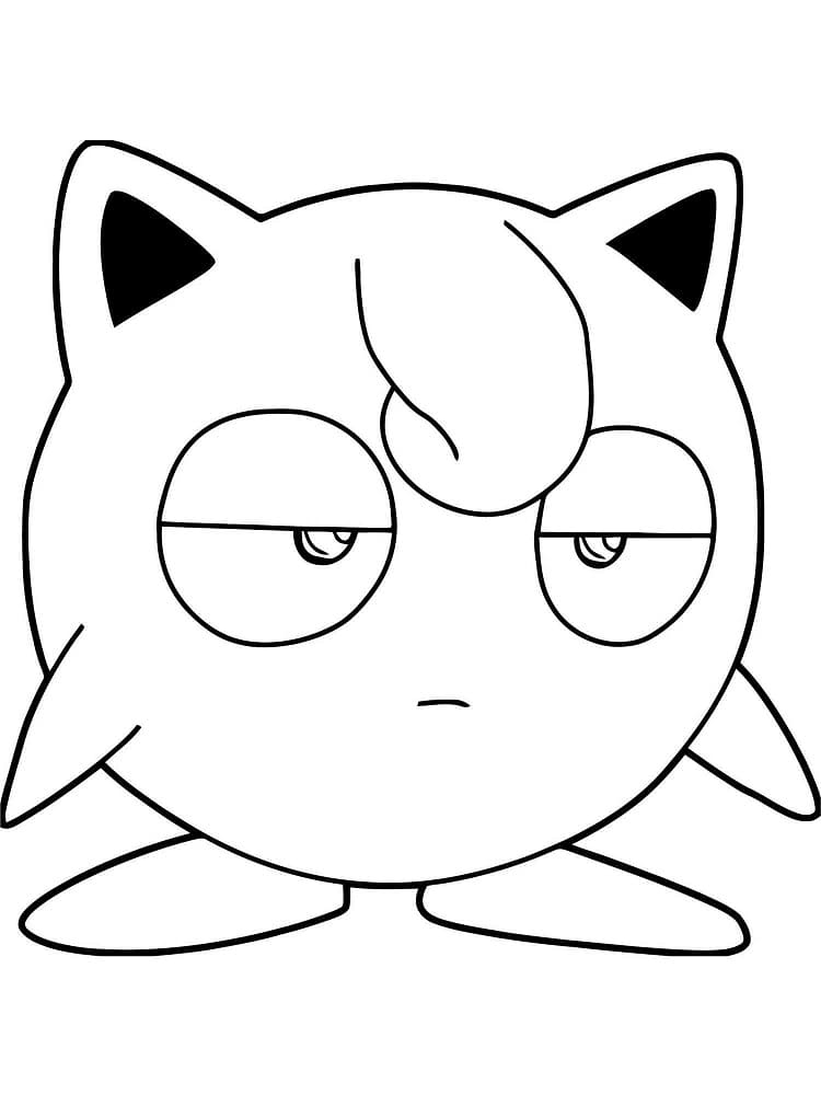 Dibujo gratuito Jigglypuff #181469 de la coleccion Videojuegos para imprimir
