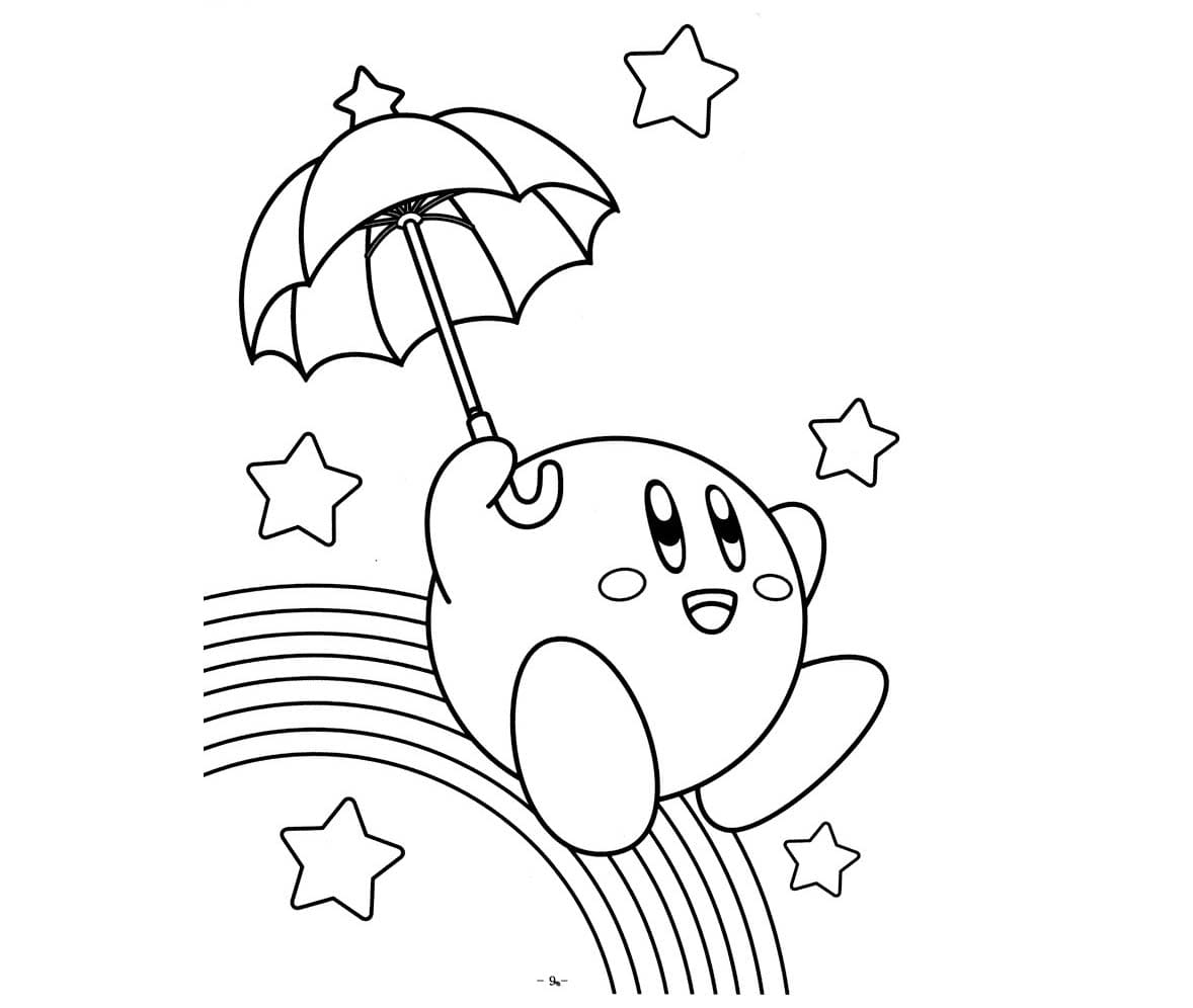 Dibujo gratuito Kirby #172629 de la coleccion Videojuegos para imprimir