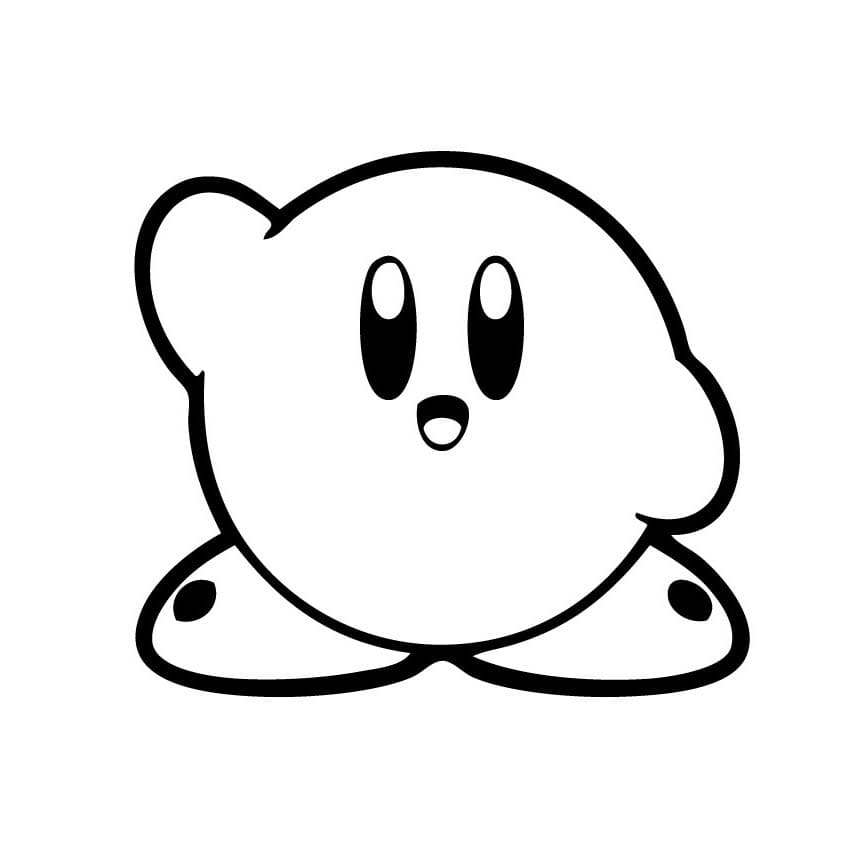 Dibujo gratuito Kirby #172634 de la coleccion Videojuegos para imprimir